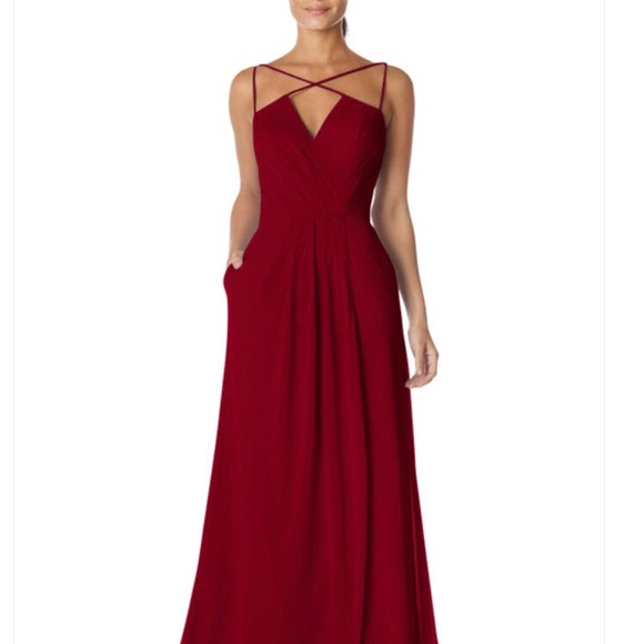 Bari Jay Dresses & Skirts - Cranberry Red Bridesmaid/Prom/Formal dress